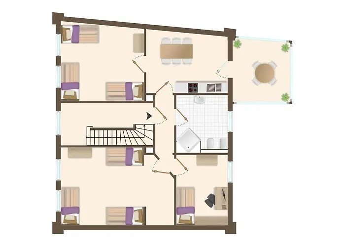 아파트 Modern 3-room With Winter Garden, Free Parking In - Ha01 하겐